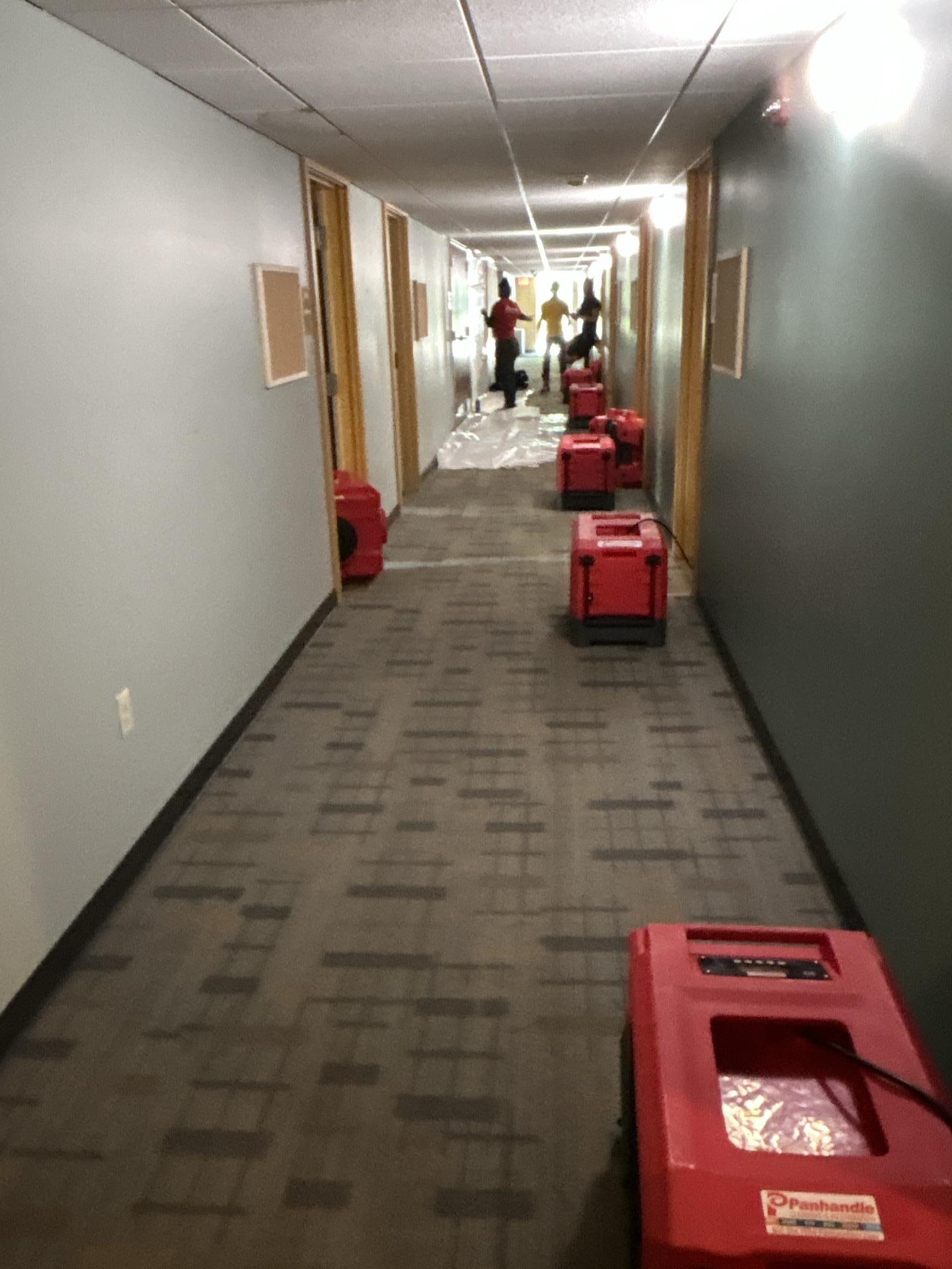 Water damage restoration equipment