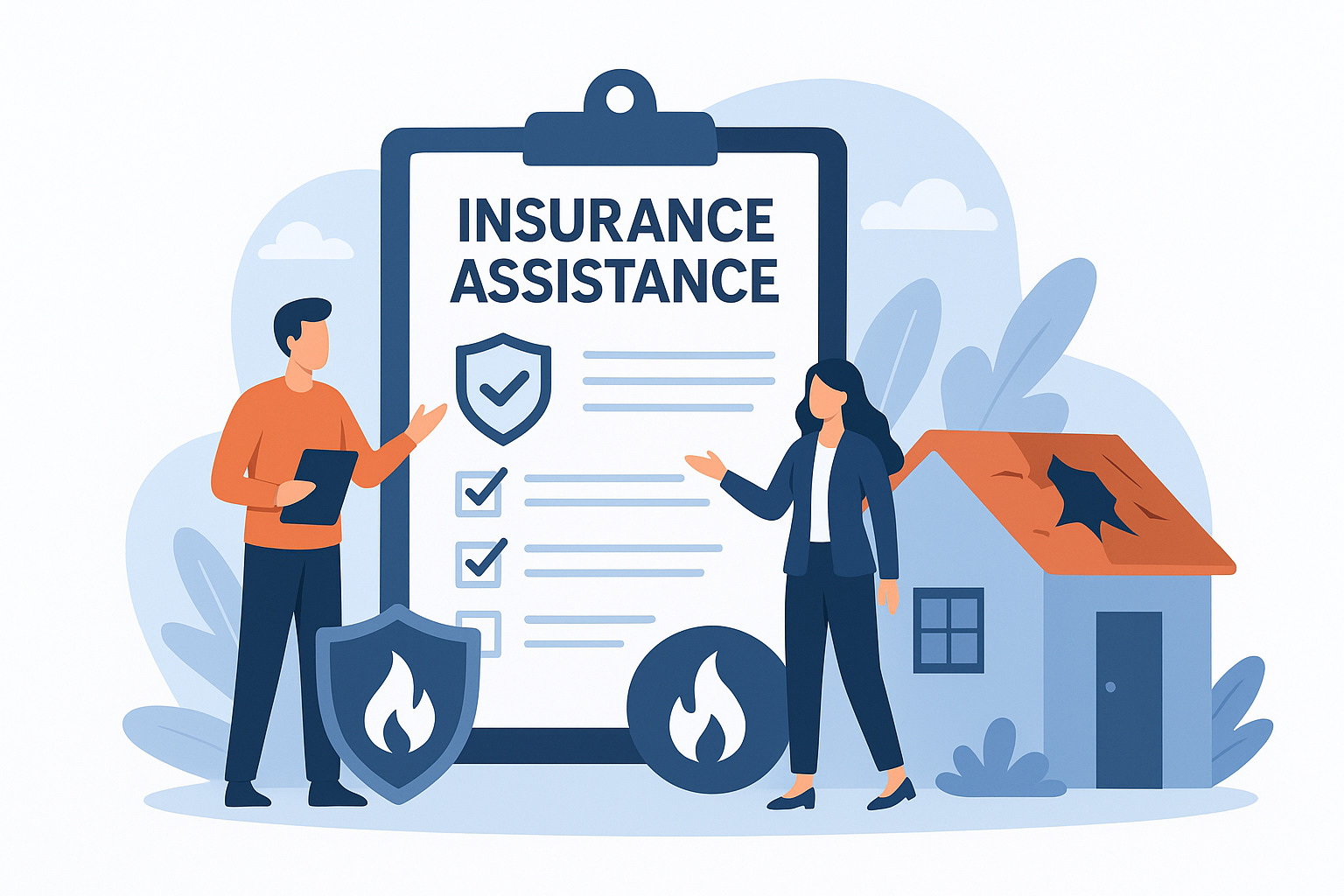Insurance claim support