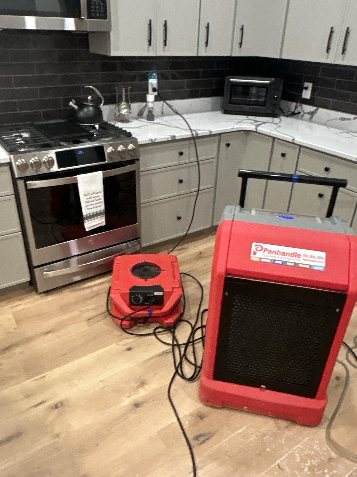 Water damage restoration equipment