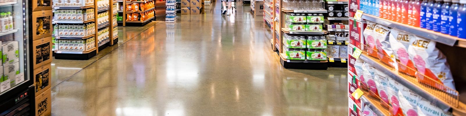 Clean retail store