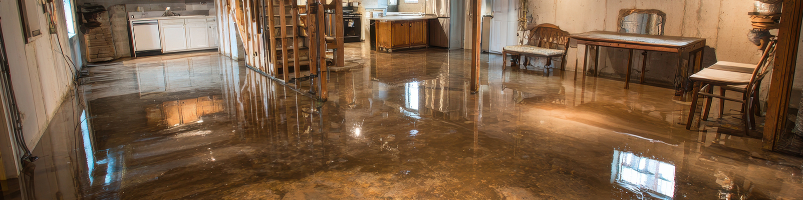 Water damage room
