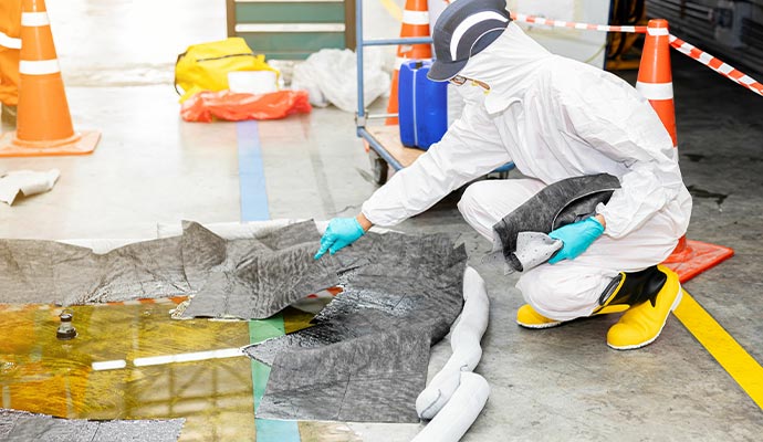 Chemical spill cleaning Chemical spill cleanig