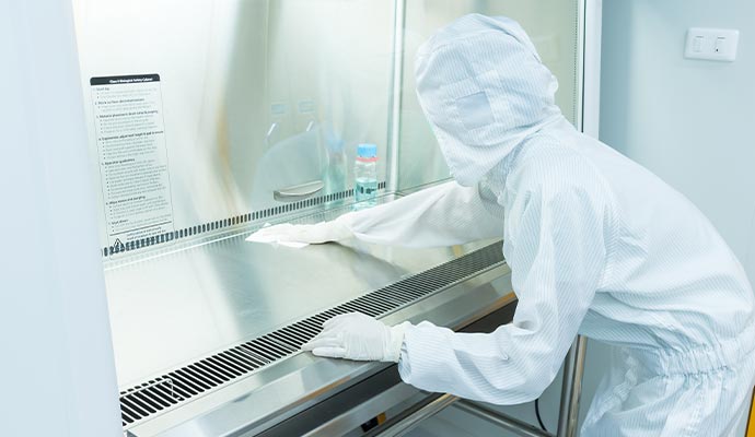 Drug lab cleaning