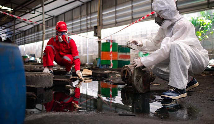 Chemical Spill Cleanup Service