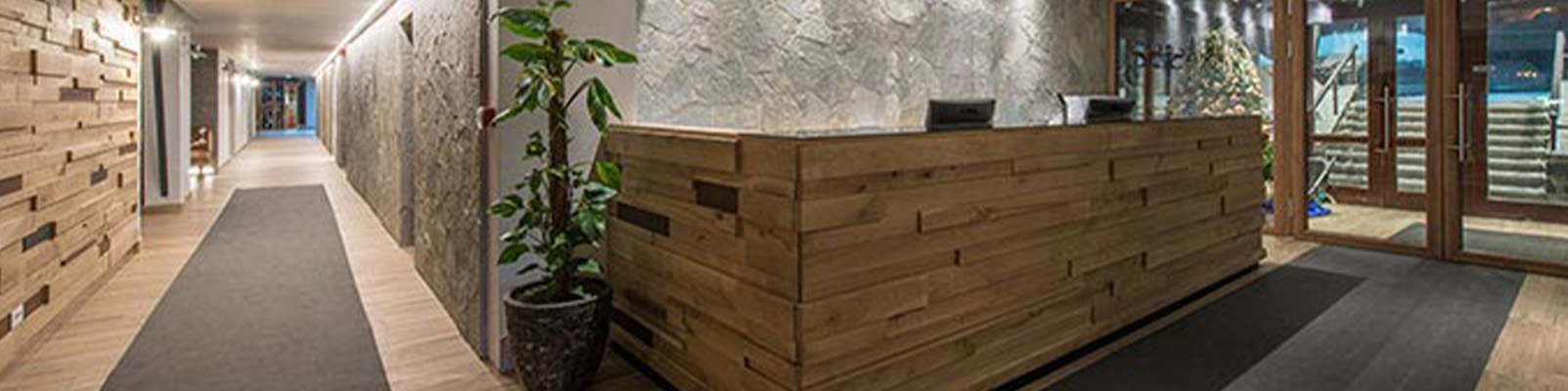 Hotel reception area