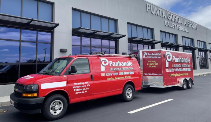 Panhandle service van