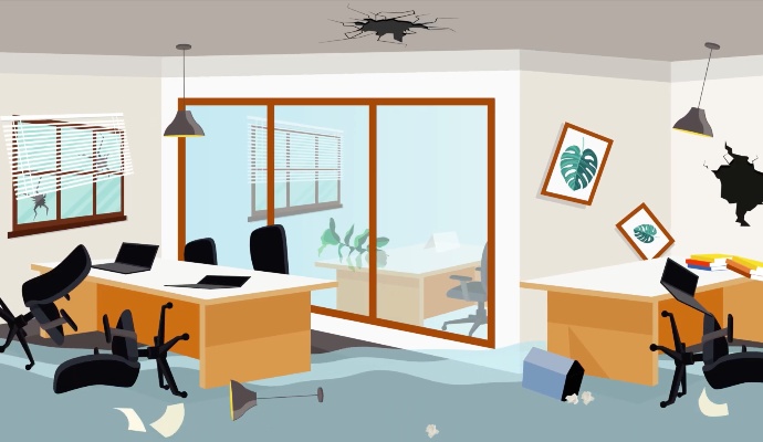 Commercial Water Damage Thumbnail