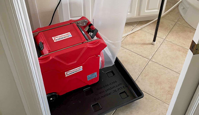 Commercial water removal drying equipment
