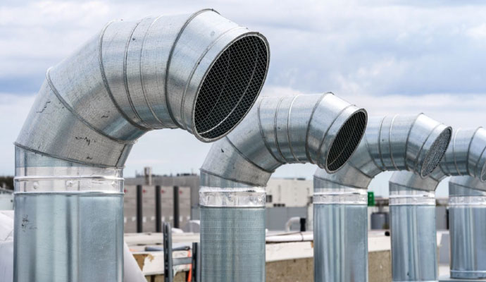 Dryer vent in commercial property