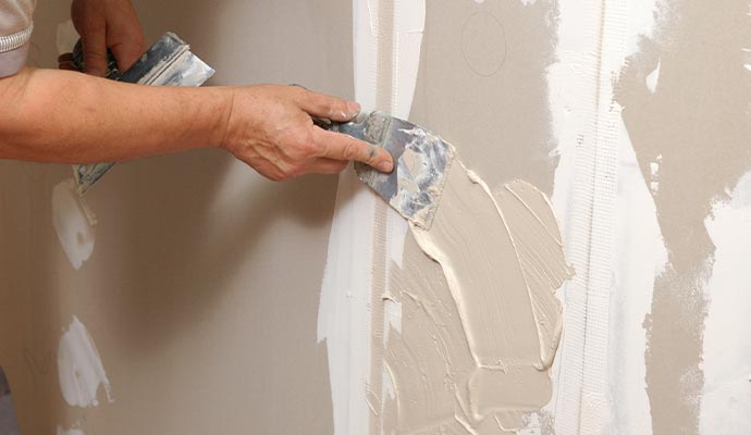 Drywall restoration service