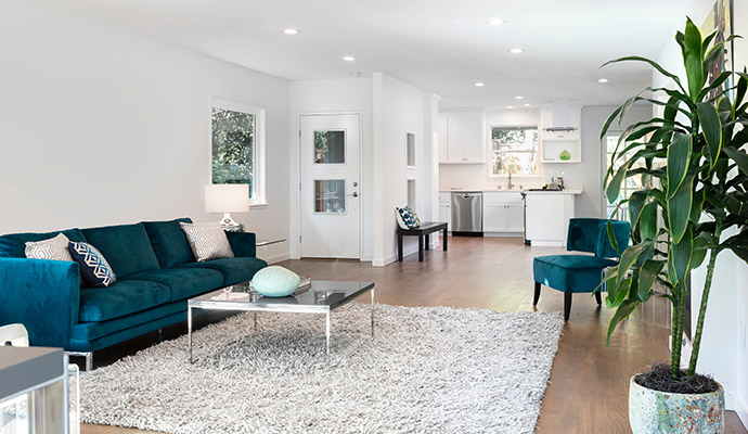 A beautiful living room