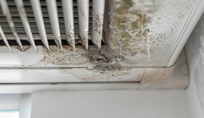 Molded HVAC vent cover