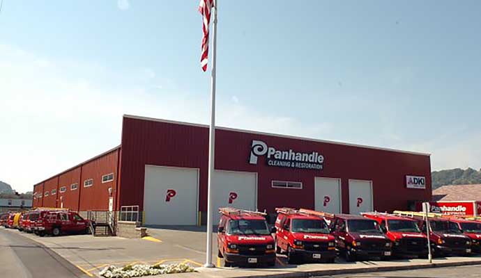 Panhandle service van
