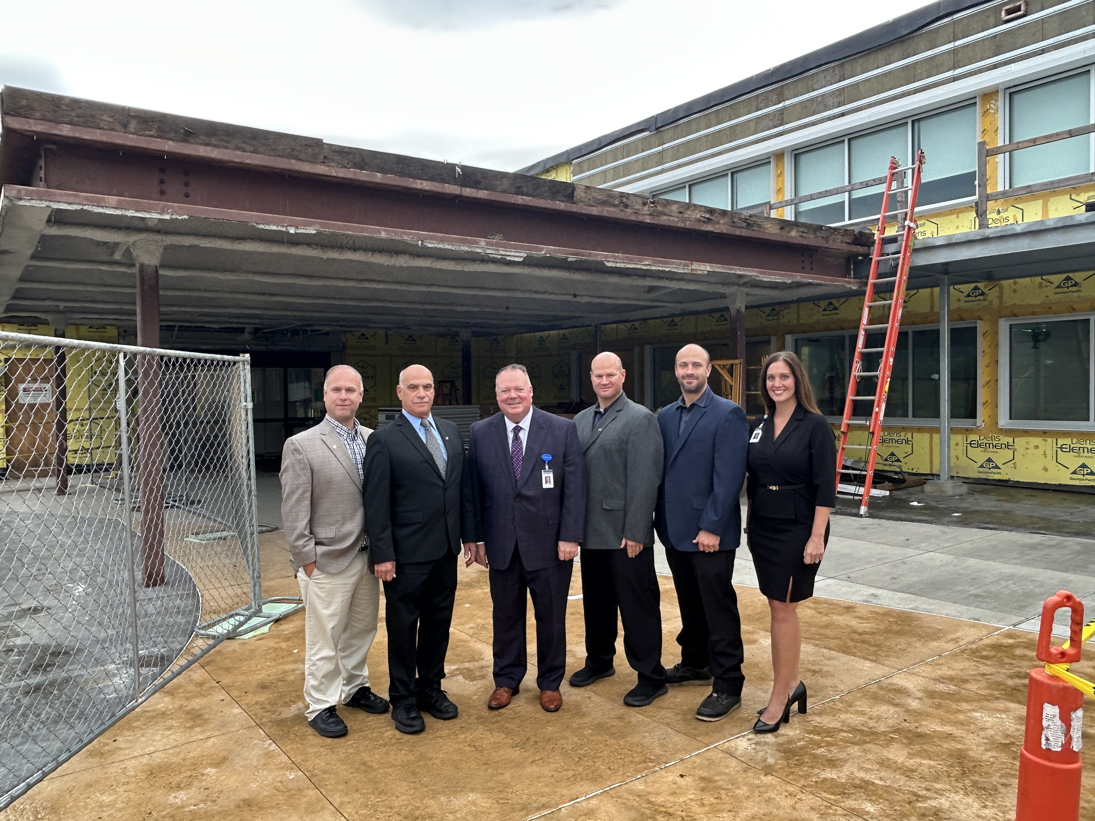 Panhandle Cleaning & Restoration team with WVU Medicine Pediatric Center