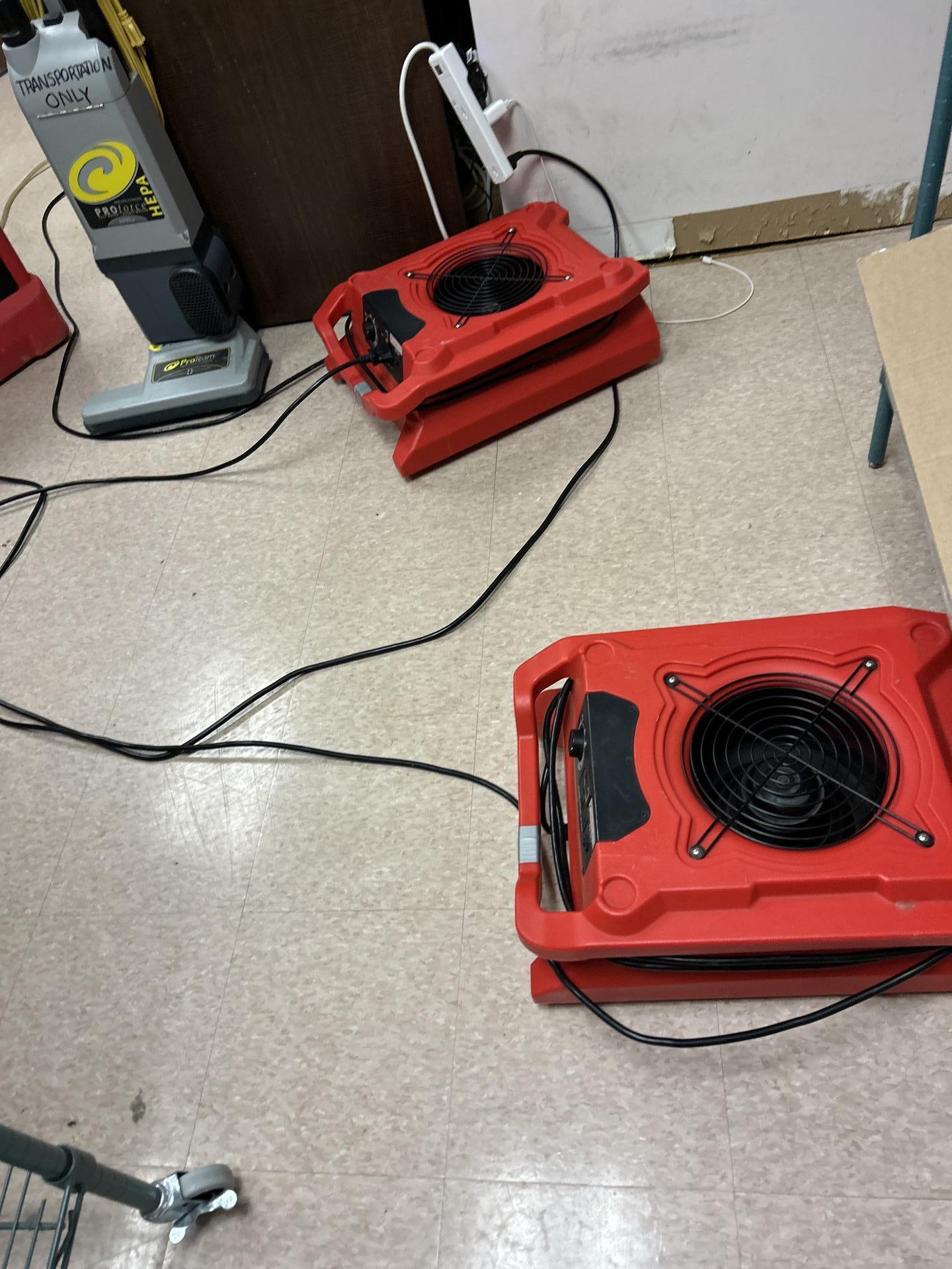 Water damage restoration