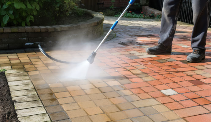 Pressure washing service