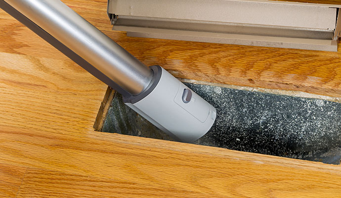 Professional air duct cleaning services