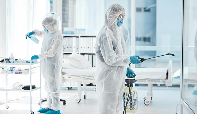 Professional disinfection service