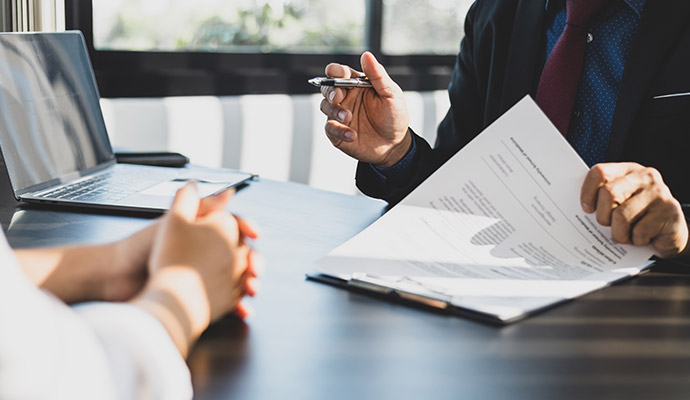 Professional insurance discussion