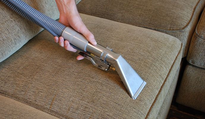 Professional upholstery cleaning service