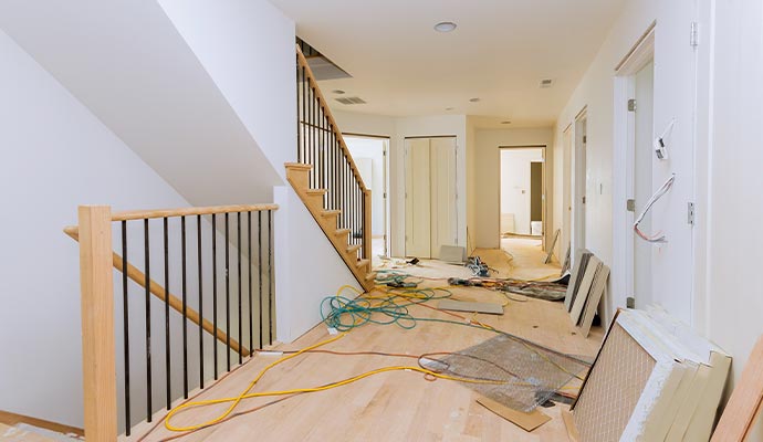 Home Interior Reconstruction and Renovation Process