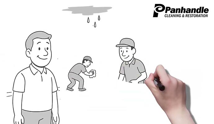 Video thumbnail of water damage repair services 