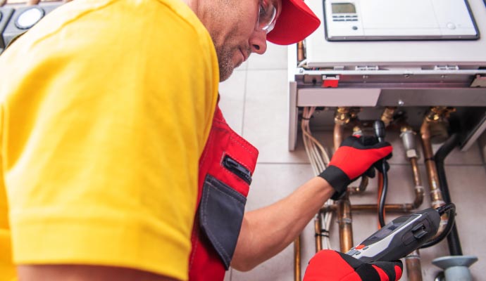 Professional appliance leak repair
