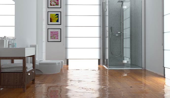 Restoring Water Damage from Leaky Faucet and Fixtures